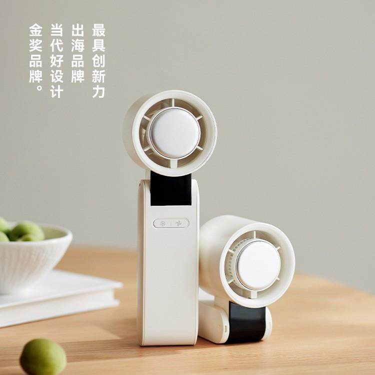 olayks立时高速节能手持小风扇制冷小型桌面风扇挂脖充电降温神器