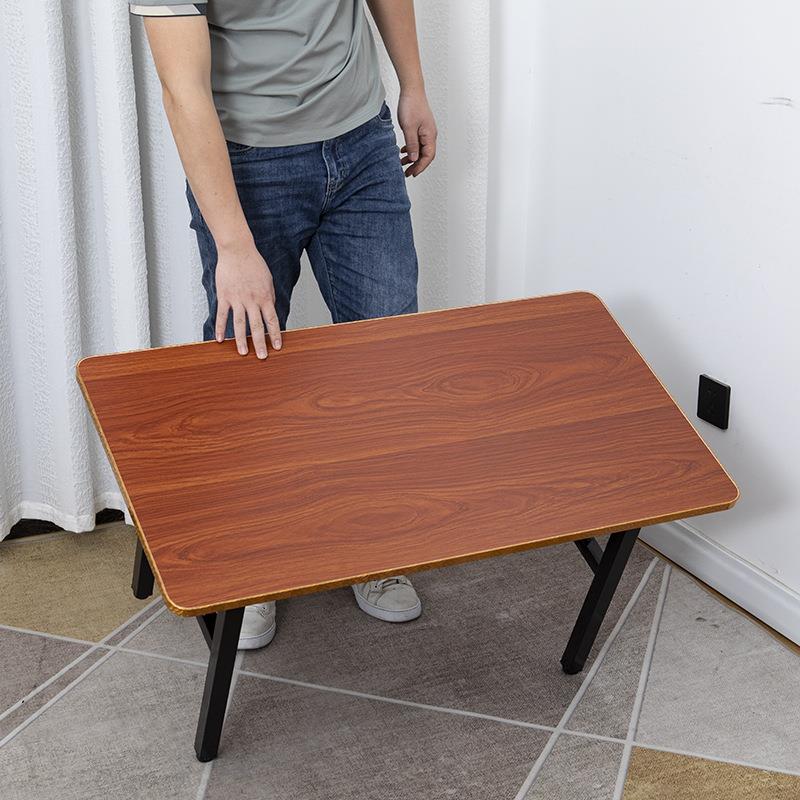 小桌子折叠简易折叠桌餐桌长方形吃饭桌家用出租房小型矮桌长方桌