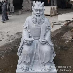石雕龙王龙母大理石花岗岩山神土地神像雕塑寺院庙宇供奉雕刻摆件