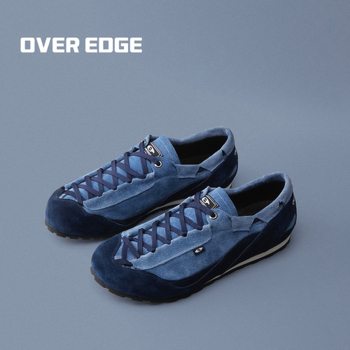OVEREDGE蓝色阿甘德训运动鞋