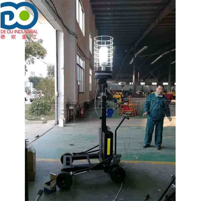 德欧牌野外应急环形照明灯 移动升降灯塔车 夜间施工照明设备