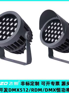 文旅夜游LED48W72W投光灯RGBL全彩DMX/RDM照树楼宇古迹公园广场灯