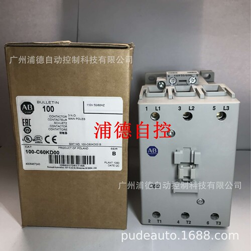 AB交流接触器100-C60KF00现货AC220V