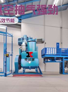 JZJX300-44真空机组ZJP300+70罗茨旋片式真空泵机组2x15真空抽气