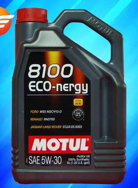 摩特 8100 ECO-NERGY 5W-30 5升 A5B5 SL级 进口酯类全合成机油