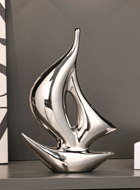 一帆风顺帆船摆件寓意好的家居z好物办公室客厅酒柜电视柜装饰礼