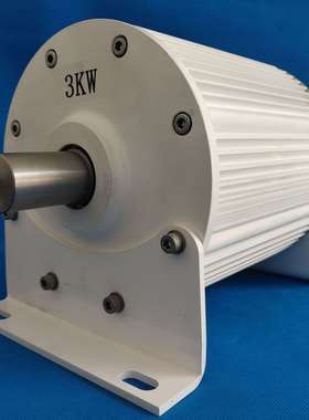 3kW48V96V三相交流永磁发电机G型风力发电机低转速电机实验用家用