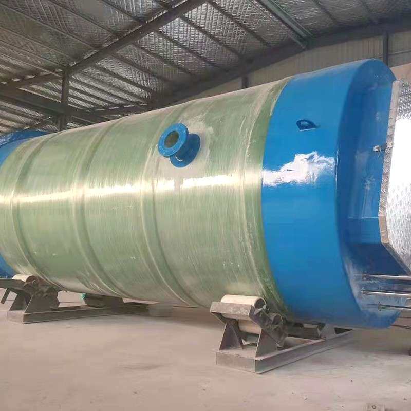 慧聚 玻璃钢一体化污水提升泵站 市政供水排水预制泵站 耐腐蚀