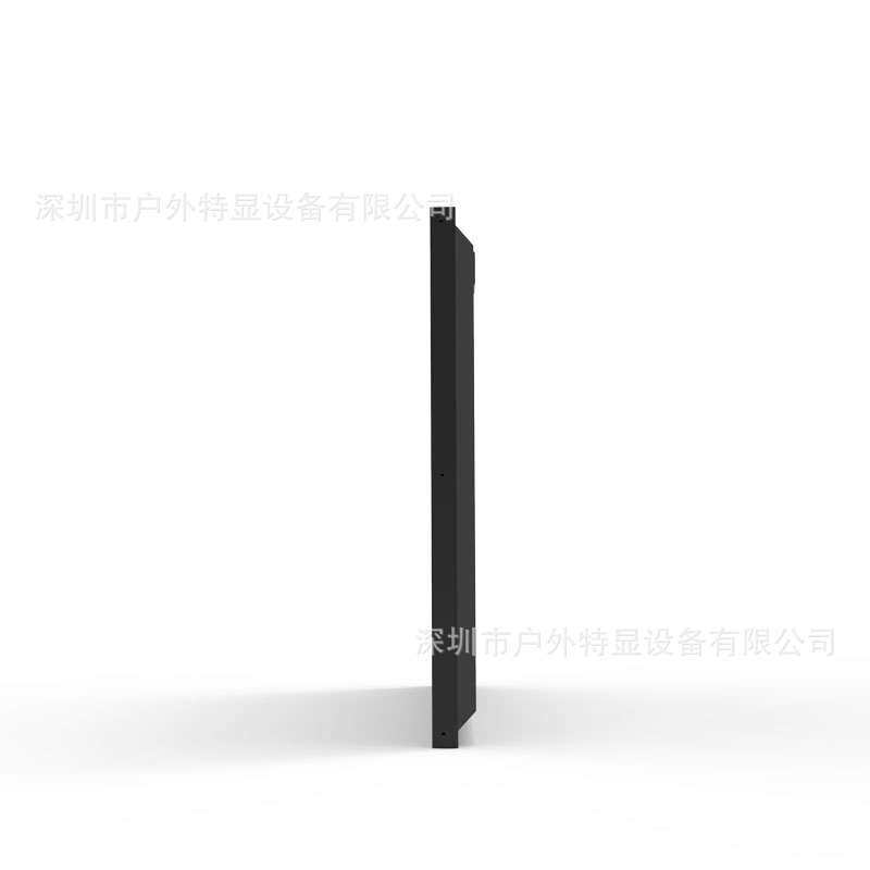 65立式广告机落地式大屏幕橱窗窄边超薄液晶电视显示屏高亮3000cd
