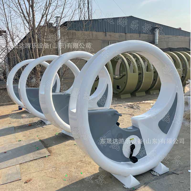 不锈钢喷泉单车 游乐场小区广场亲子儿童无动力脚踏互动游乐设施