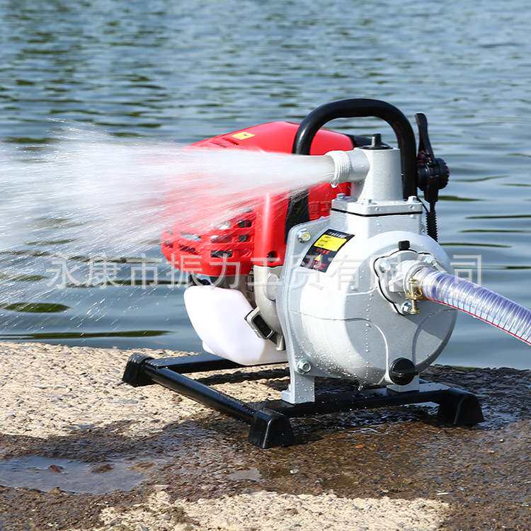 四冲程汽油机水泵家用小型高压水泵灌溉浇水高扬程吸水泵抽水泵