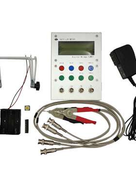 XJW01数字电桥 0.3% LCR电阻电感电容ESR表(电桥套装+插件夹)