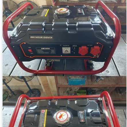 汽油发电机3KW220V家用大功率小型户外便携式手启动电启迷你