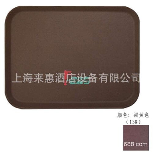 CAMBRO 1418CT-138 14＂*18＂长方形防滑托盘(褐黄色)