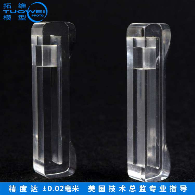 来图打样透明亚克力产品手板模型制作 深圳CNC手板打样厂家高精度