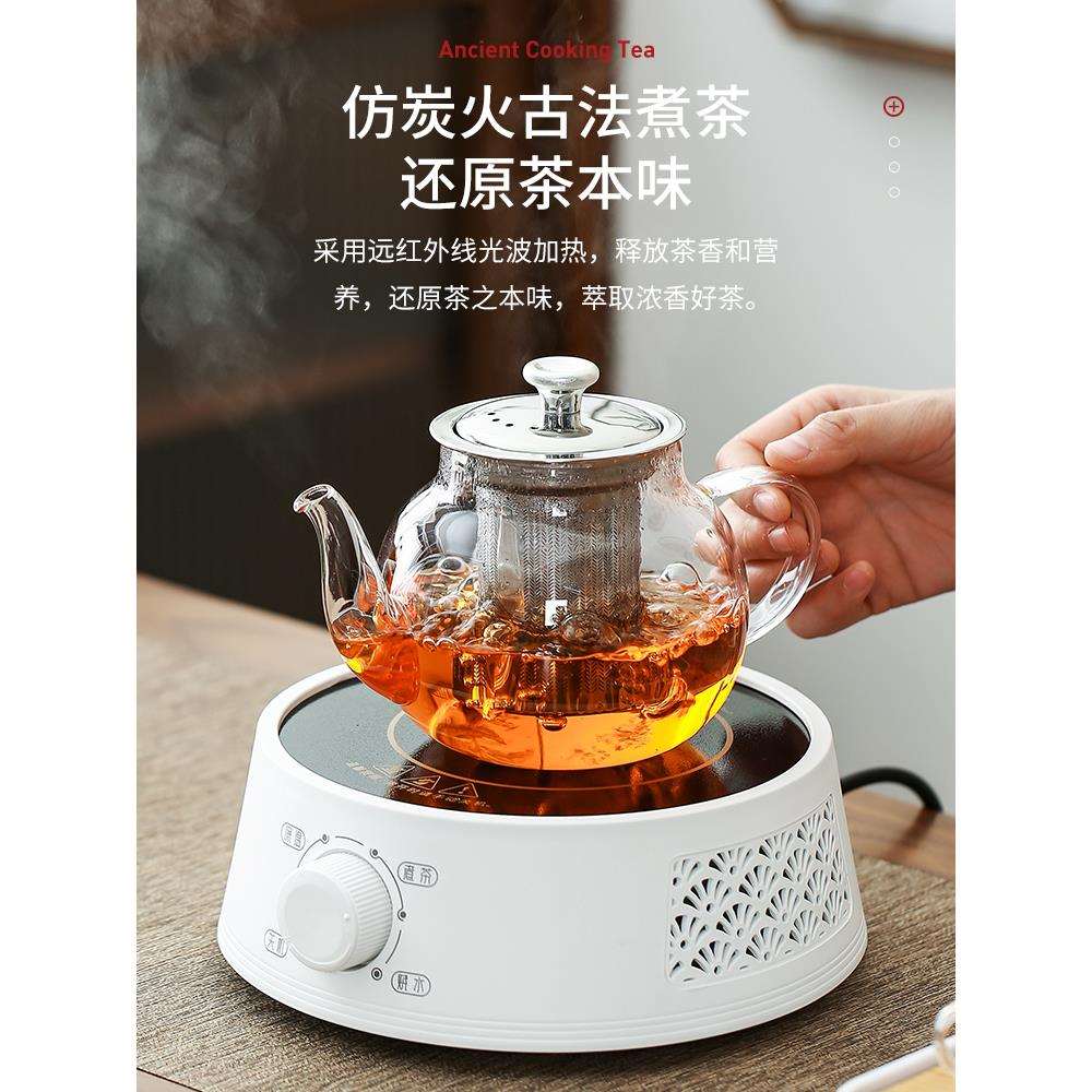 ⇘高硼硅玻璃茶壶泡茶家用加厚耐高温茶水分离泡茶壶2025新款泡茶