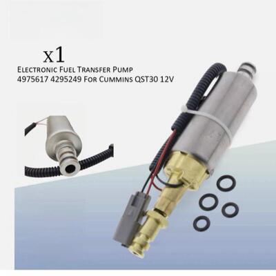 12V电子燃油输送泵4295249适用康明斯QST30柴油发动机Oil pump