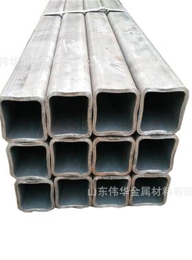 四方管 黑色焊接 无缝方管 q235 q345 空心方钢加工 量大从优