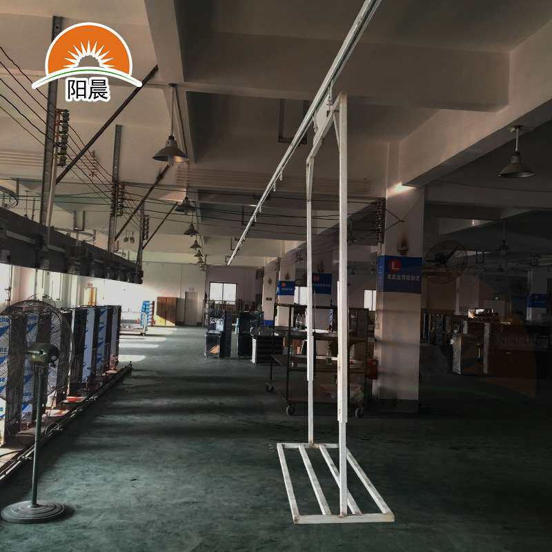 重型饮水机生产线全自动悬挂喷涂输送线环形悬链家具装配传送线