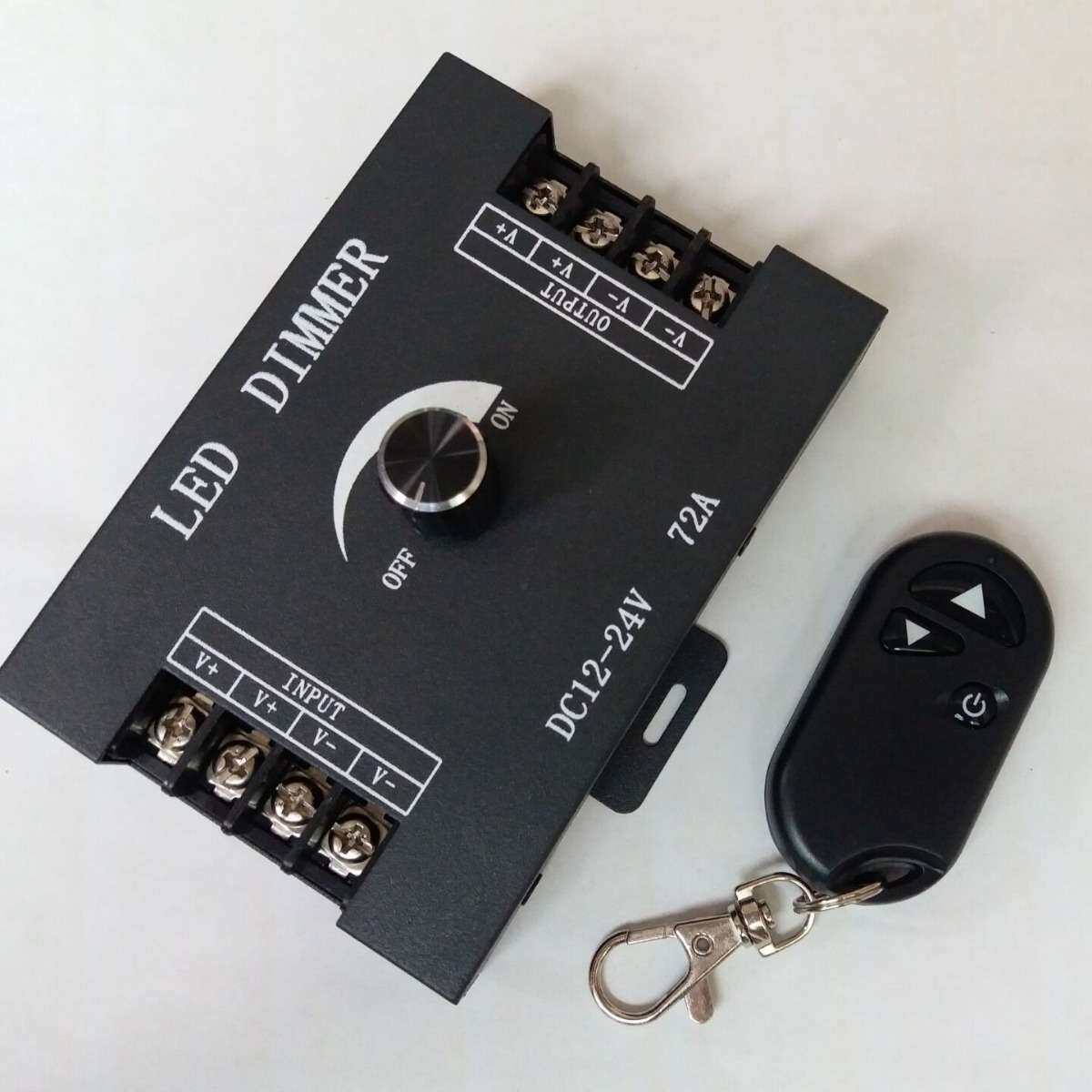 LED灯带调光器 卡布灯条布拉灯箱软膜招牌调光器12V24V大功率72A