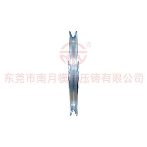 南月压铸铝合金150x18导轮(圆槽R1)电线电缆设备配件车床硬阳喷瓷