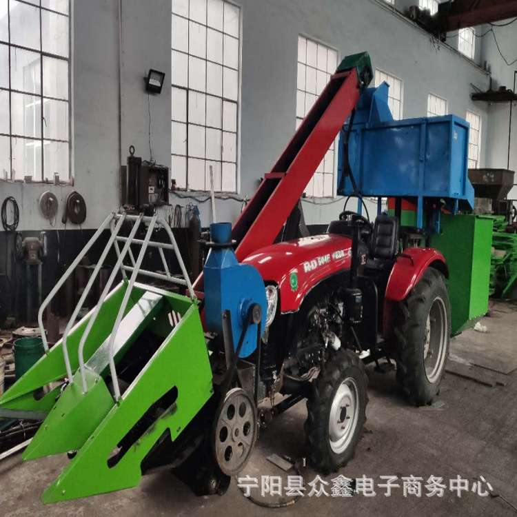 河北邯郸玉米收获机背负式苞米收获机2行3行可选拖拉机带动