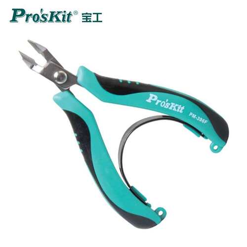 宝工（Pro'sKit）PM-396F 不锈钢斜口钳 电子剪切钳 剪线钳