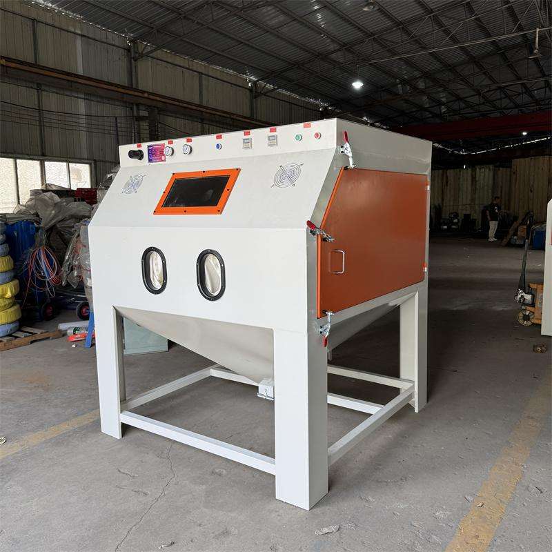 厂家直销手动小型喷砂机喷砂阁去除锈迹毛刺