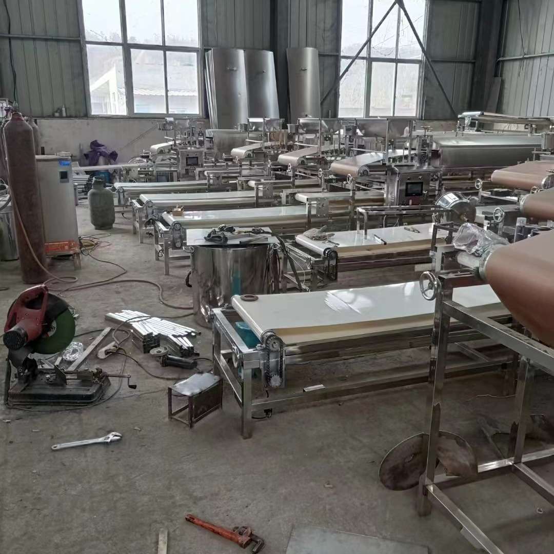 全自动凉皮机厂家300型圆形价格多功能系列红薯粉皮电加热