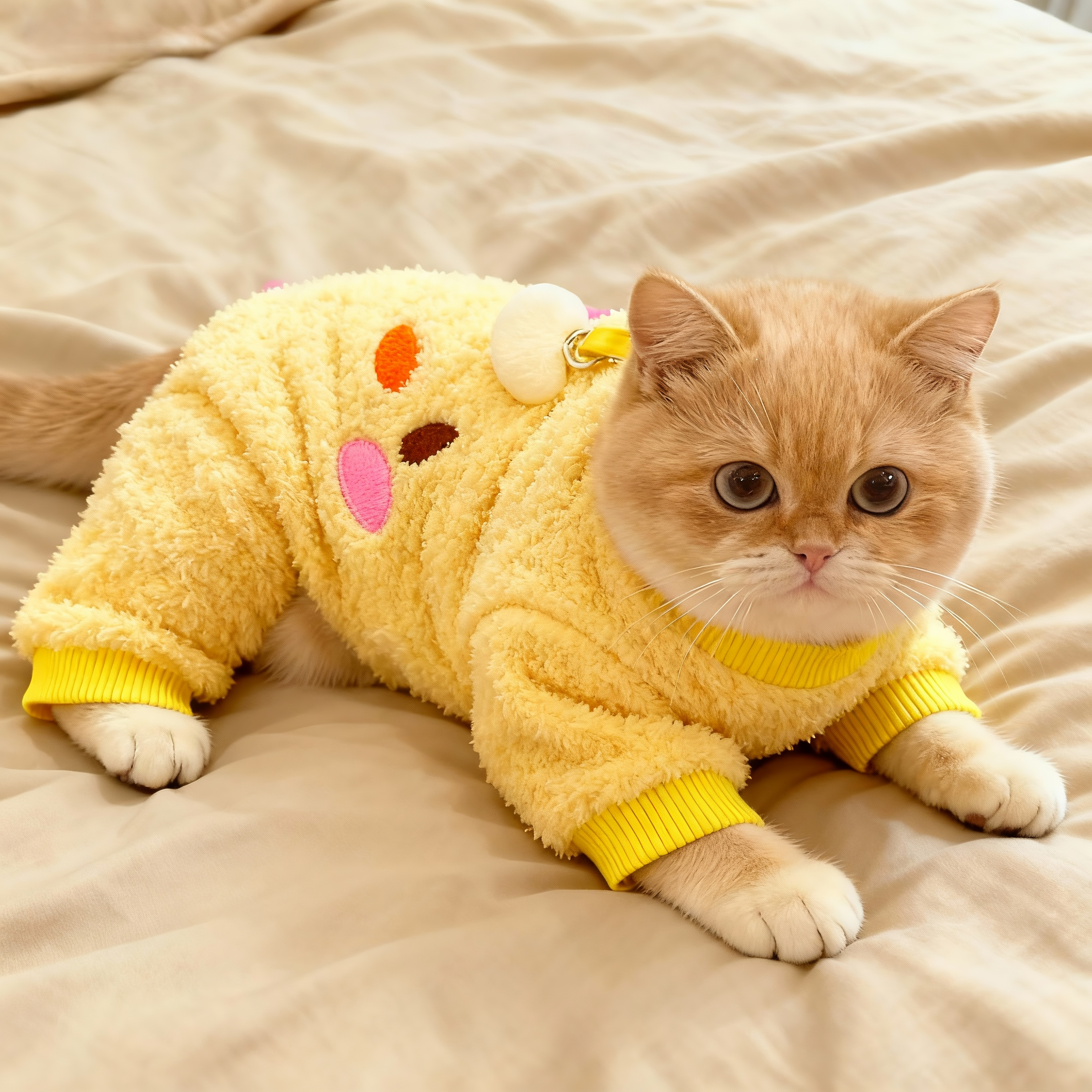 猫猫衣服可牵引四脚衣秋冬布偶金渐层加厚保暖绒衣狗狗防掉毛卫衣,宠物/宠物食品及用品,猫宠物服装/雨衣（新）,淘宝优惠券,粉丝福利购,淘宝优惠卷