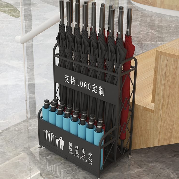 北欧伞置雨伞架架入户商用桶家用收纳架放收纳架的桶放雨伞多功能