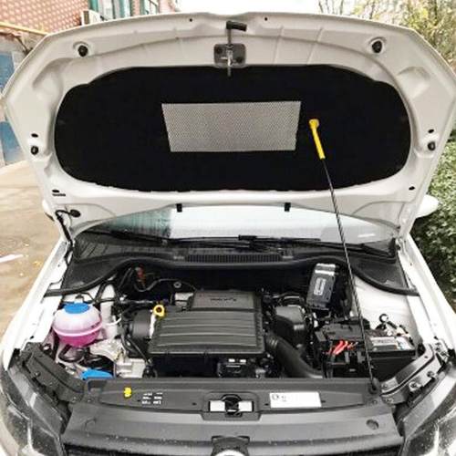 适用大众02-20款新波罗POLO盖隔音棉发动机盖隔热棉老POLO吸音棉