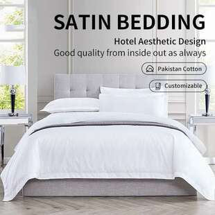 5 Star bed linen cotton custom hotel bedding sets
