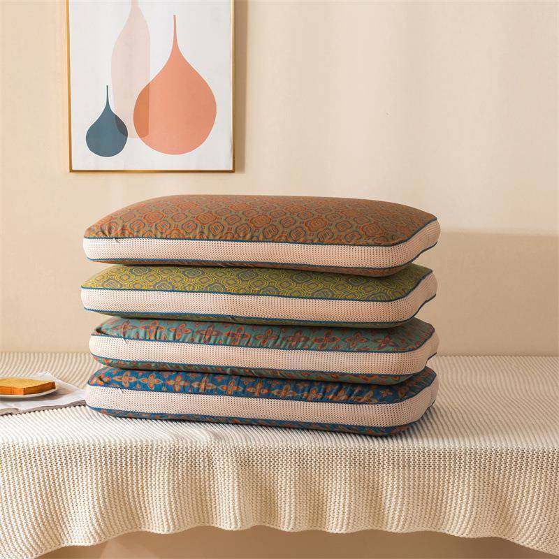 柔软枕套乳胶枕头成人儿童乳胶枕护颈椎枕高低枕无压枕