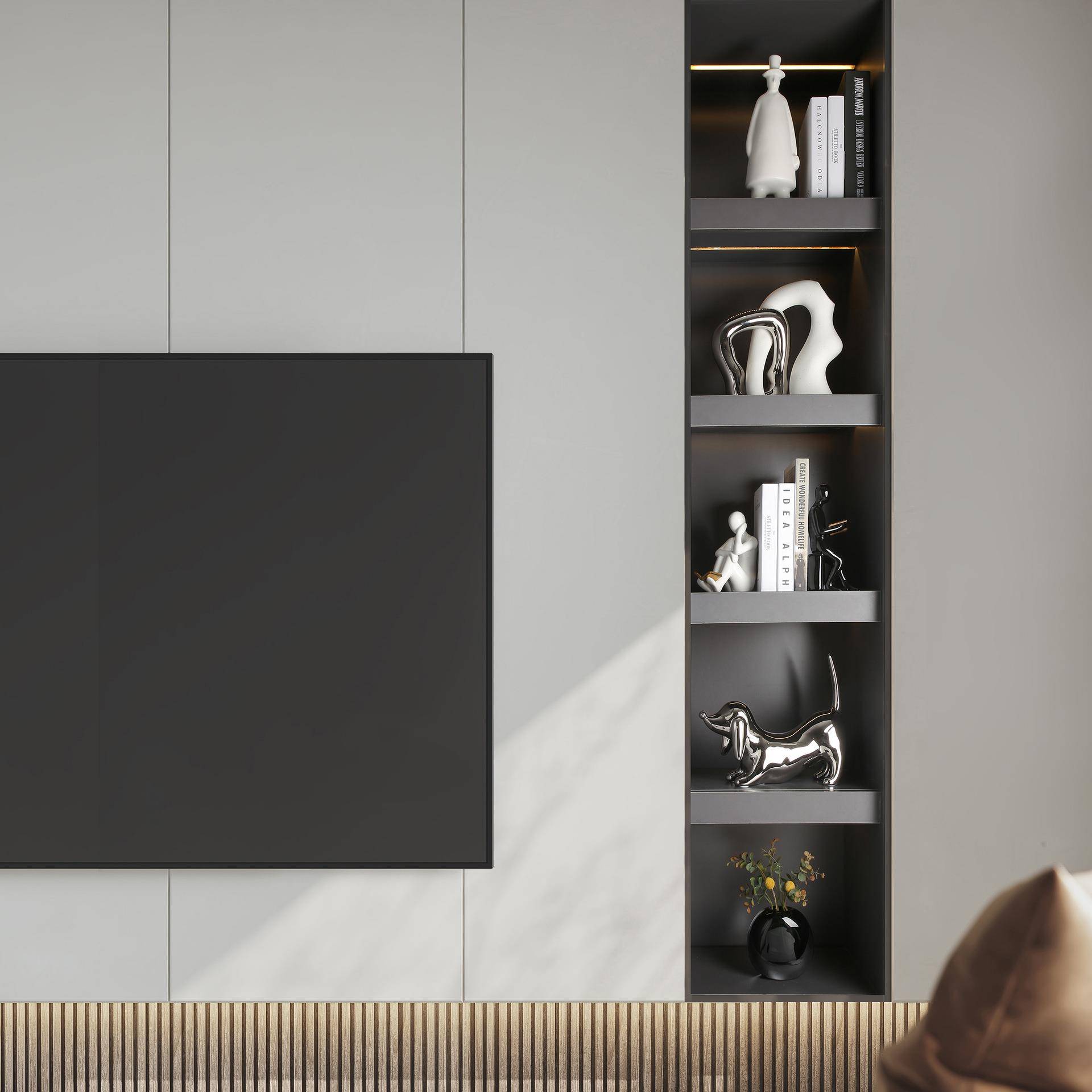 贝汉美创意电视柜装饰摆件轻奢高档简约现代家居客厅工艺品摆设