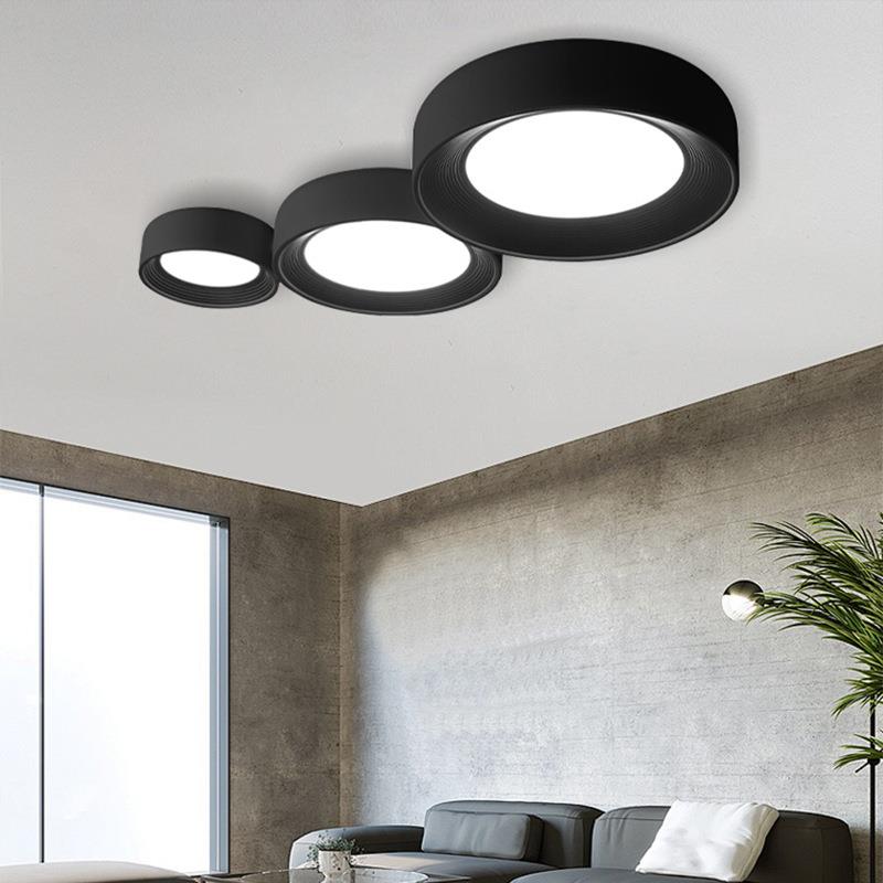 意式极简客厅主灯现代简约大气2025新款全光谱护眼吸顶灯大厅灯具