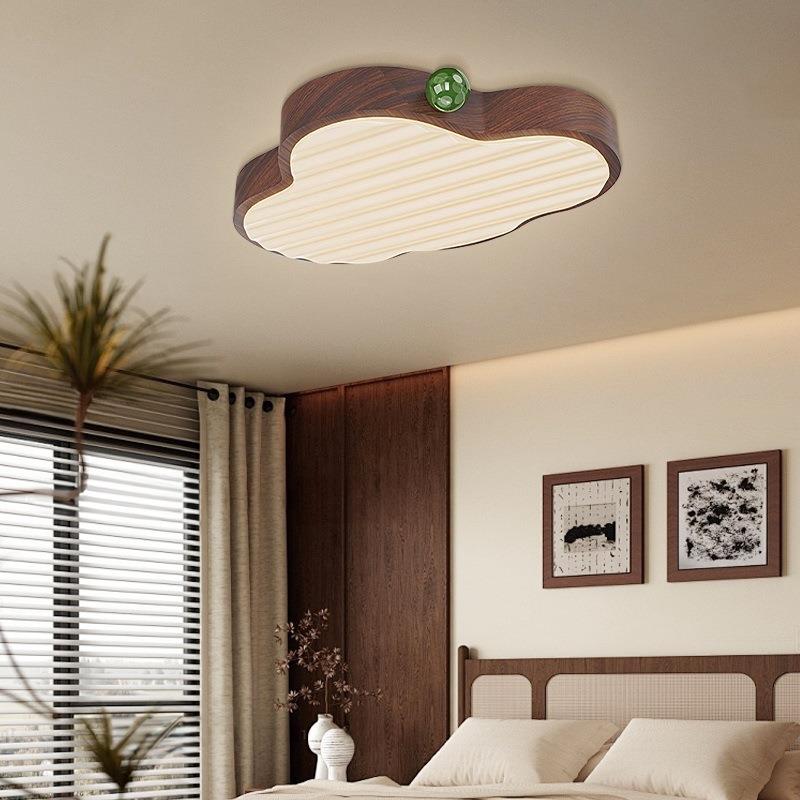 复古风创意全卧室吸顶灯儿童房护眼中云朵灯个性光谱灯具古风房间