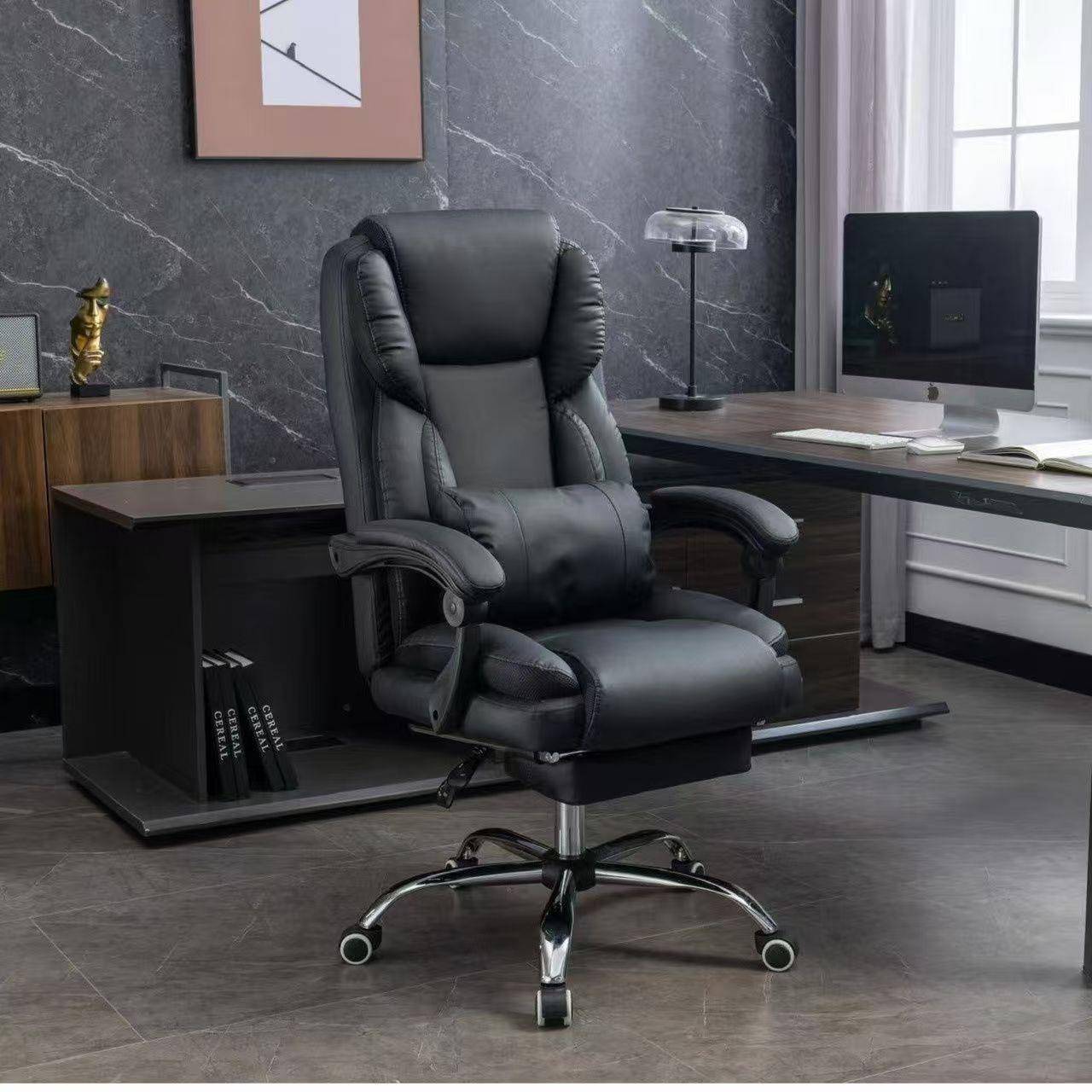 升降久坐老板椅电脑椅可躺电竞沙发书房办公可躺椅办公椅子