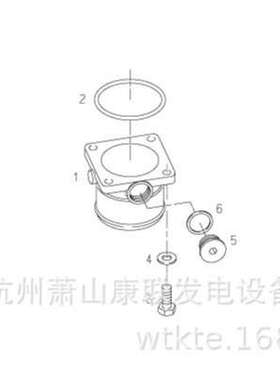 06.01283-7115 4 六角螺栓D2842LE203德国曼