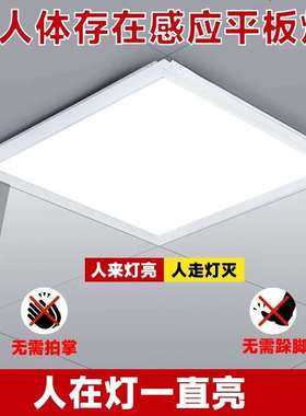 辽宁600*600mm 300*600mmled雷达人体感应面板灯洁净平板灯