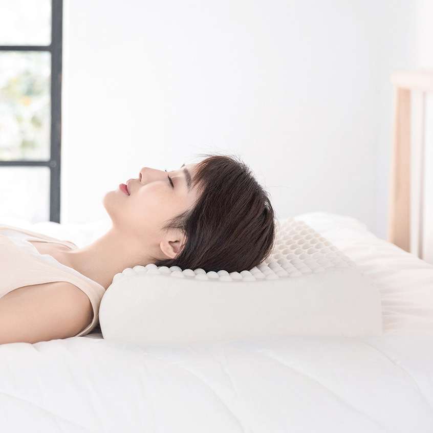 8H天然乳胶舒压按摩枕Z3 Air护颈椎低枕头助睡眠舒压枕