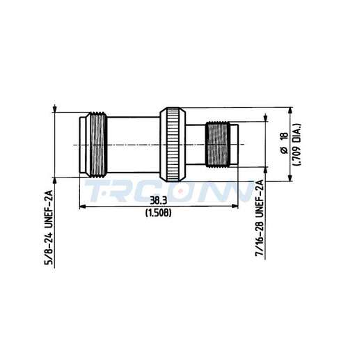 灏讯 31_N-TNC-50-1/133_UE射频转接器22542392 huber suhner