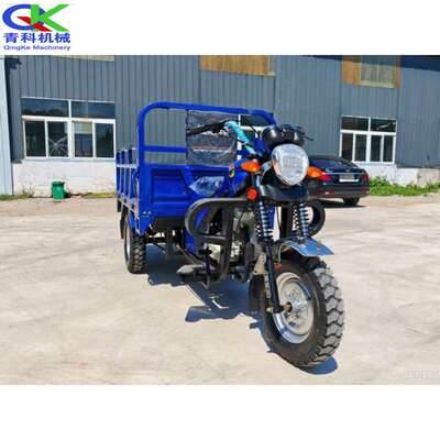 汽油摩托三轮车 农用工地物料运输自卸车  Agricultural tricycle