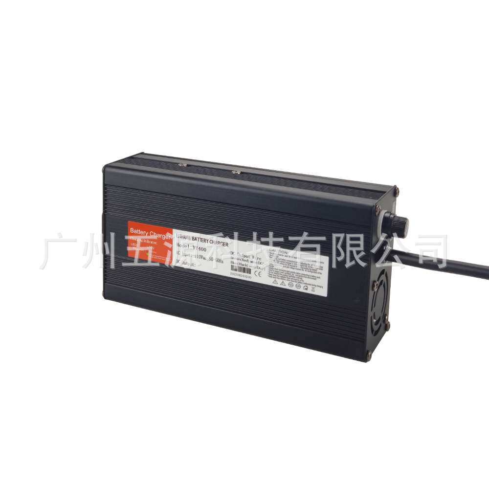.新能源电动代步车12V20A磷酸铁锂大功率快充散热充电器,双认证