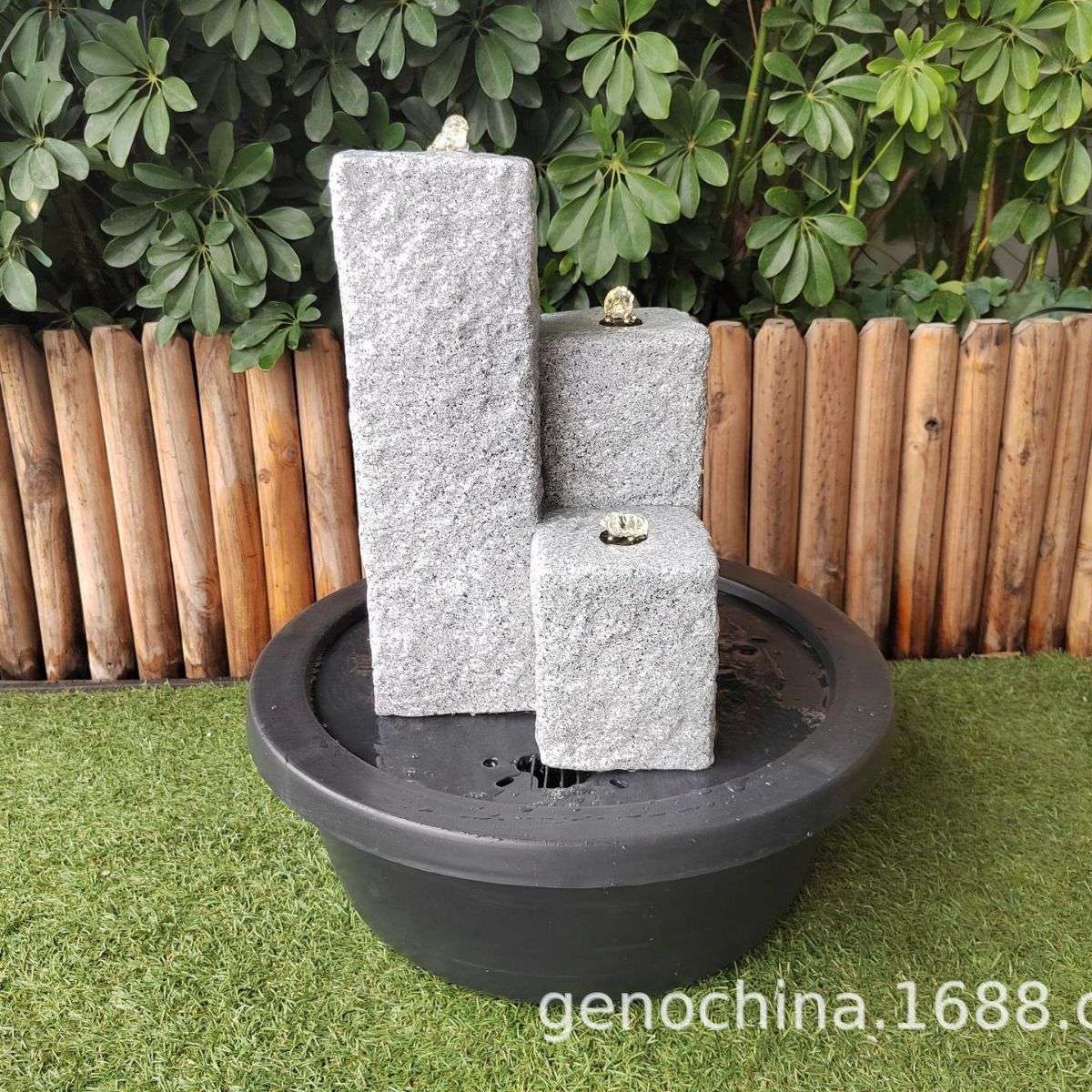新中式庭院家庭流水摆件工艺品
