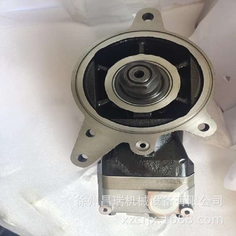 徐州上柴发动机S00024099+01双缸空压机泵上汽红岩杰狮卡车配件