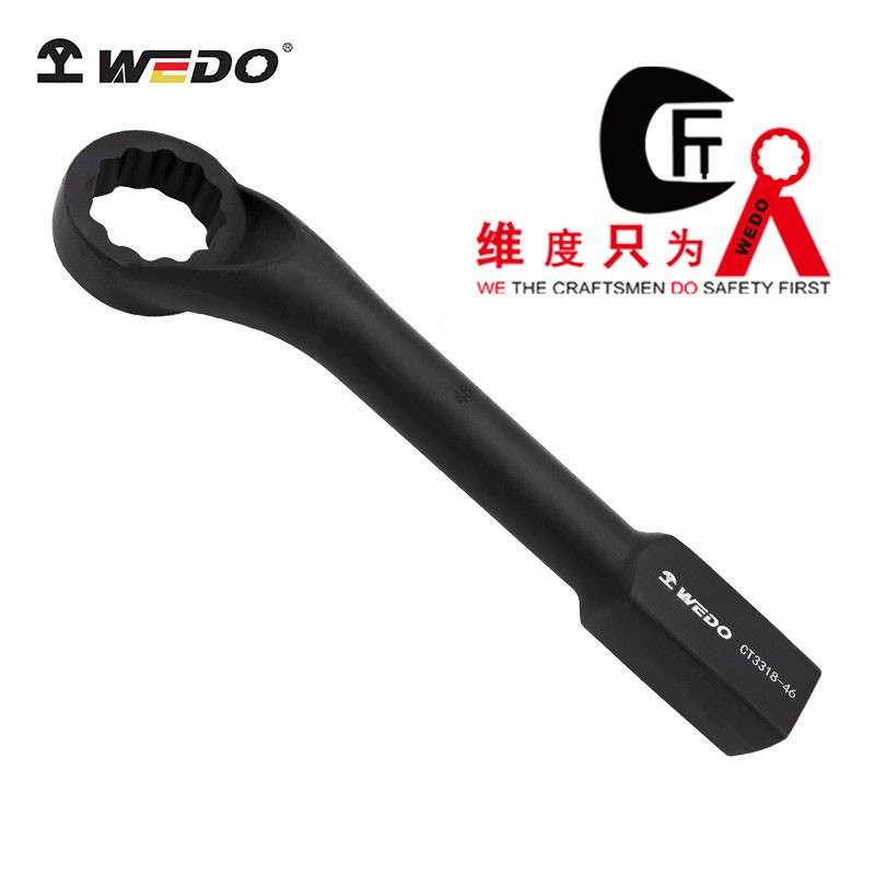 WEDO维度特种钢40CR工具 美式敲击梅花扳手 40铬钢 扳子 船用