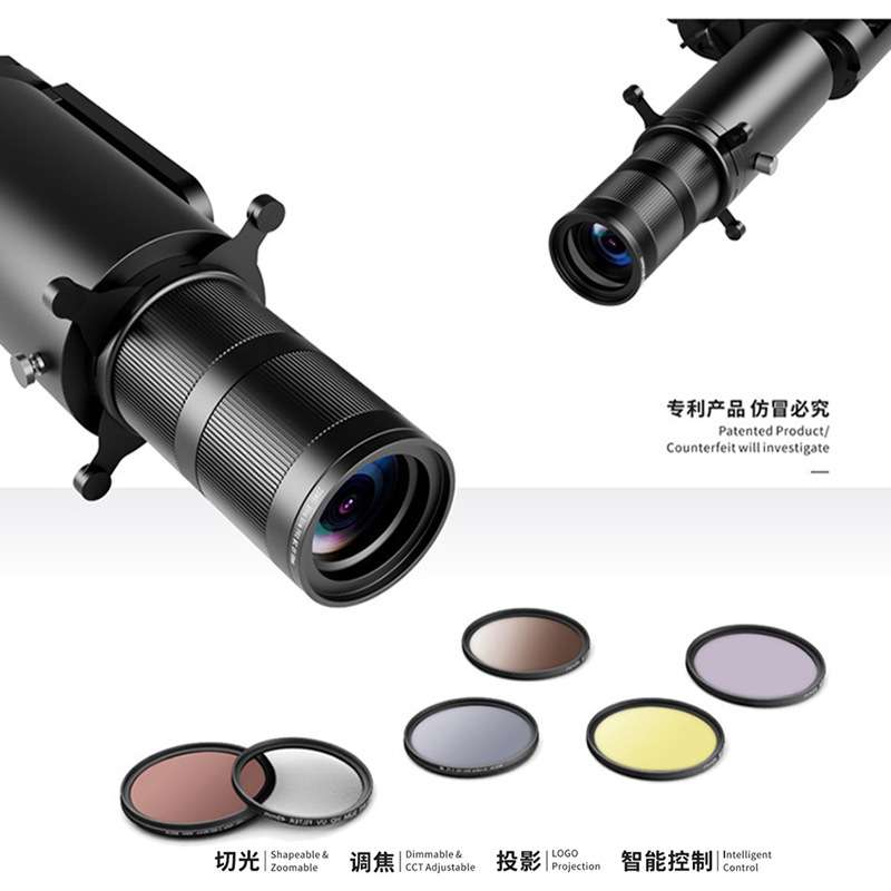 博物馆切光灯LED轨道灯截光灯射灯展厅展览字画灯艺术品重点照明