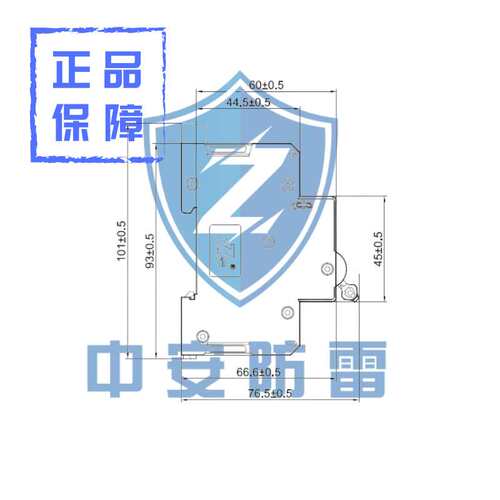 浪涌保护器防雷器避雷器T1级10-350US后备保护器10KA-60KA