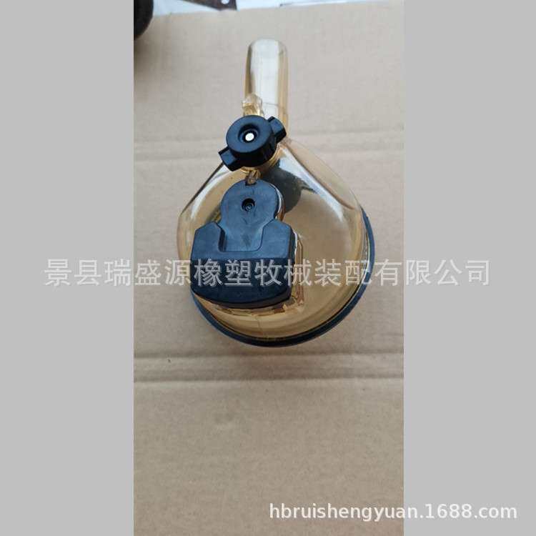 300ml不锈钢底座集乳器 奶牛挤奶机集奶器 奶厅挤奶设备配件